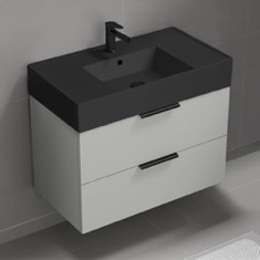 Floating Bathroom Vanity, Modern, 32 inch