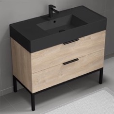 Modern Bathroom Vanity, 40 inch, Free Standing
