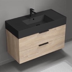 Floating Bathroom Vanity, Modern, 40 inch