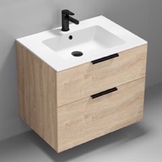 Wall Mounted Vanity, Modern, 28 inch