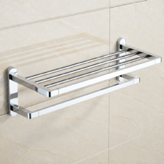 Polished Chrome Towel Rack