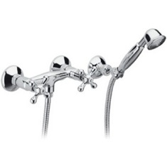 Wall Mounted Exposed Mixer With Hand Shower and Holder