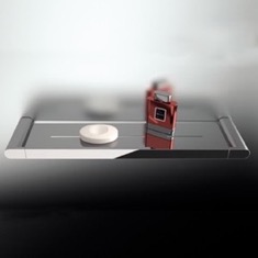 Wall Mounted Polished Chrome Bathroom Shelf