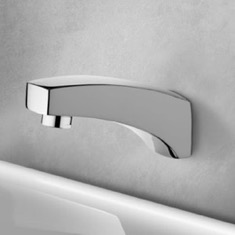 Chrome Wall Mount Tub Spout