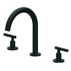 Matte Black Widespread Bathroom Faucet