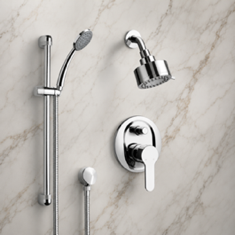 Shower System with Handheld, Shower Faucet Set