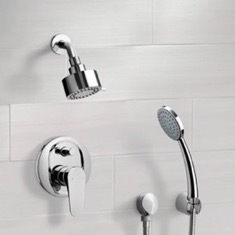 Shower System with Handheld, Shower Faucet Set