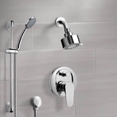 Shower System with Handheld, Shower Faucet Set
