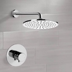 Thermostatic Rain Shower Faucet Set
