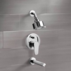 Tub and Shower Faucet Set