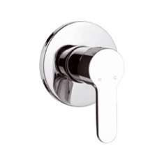 Wall Mounted Mixer in Multiple Finishes, Rough-In Valve Included