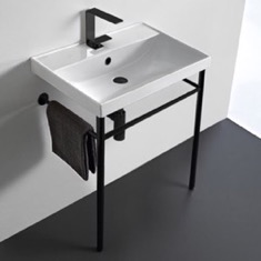 Small Modern Console Sink, 24 inch