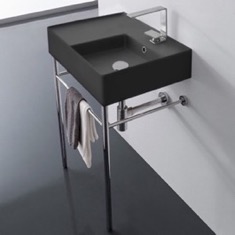 Small Modern Console Sink, 24 inch