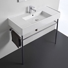 Modern Console Sink, 40 inch