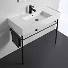 Modern Console Sink, 40 inch