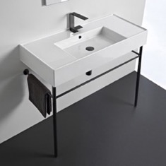 Modern Console Sink, 40 inch