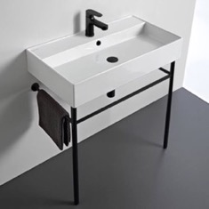 Modern Console Sink, 32 inch