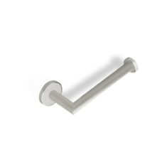 Round Satin Nickel Toilet Paper Holder