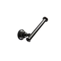 Black Brass Toilet Roll Holder