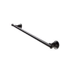 Towel Bar - Black, 18 inch, Modern, Brass