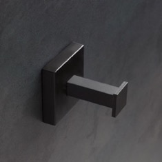 Towel Hook - Matte Black, Luxury