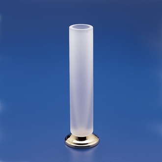 Tall Frosted Glass Bathroom Vase Windisch 61130MD