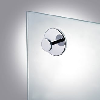 Suction Pad Robe or Towel Hook in Chrome Windisch 85050-CR