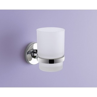 Wall Mounted Toothbrush Holders Thebathoutlet Wall Mounted Frosted Gl Toothbrush Holder With Chrome Mounting Gedy Fe10 13