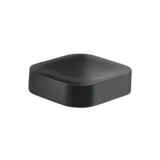 Wall Mounted Matte Black Square Soap Dish Gedy 3212-14