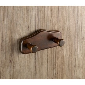 Wood Double Hook Gedy 8126-95