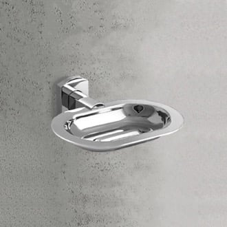 Double Soap Dish Shower Stainless Steel Wall Mounted Bar Holder
