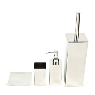 Bathroom Accessory Sets Thebathoutlet Nemesia Polished Chrome Bathroom Accessory Set Gedy Ne100