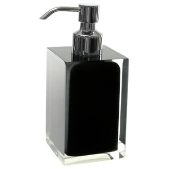 Black Soap Dispensers Thebathoutlet Square Countertop Soap Dispenser In Orted Colors Gedy Ra81