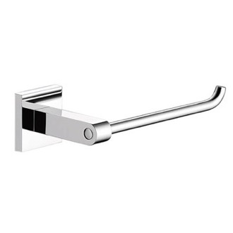 Wall Mounted Chrome Toilet Roll Holder Gedy 2824-13