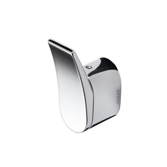 Round Wall Mounted Chrome Bathroom Hook Geesa 4513-02