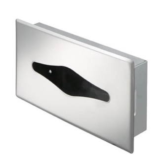 Stainless Steel Recessed Tissue Box Cover Geesa 123