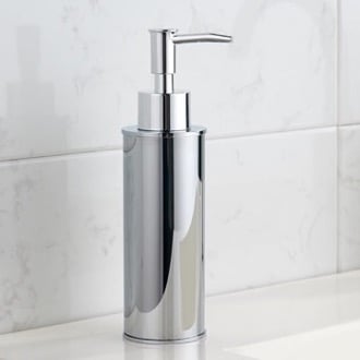 Round Modern Chrome Soap Dispenser Nameeks NCB84