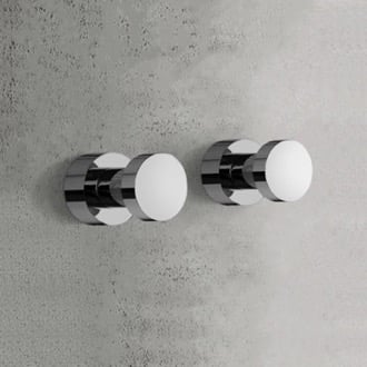 Round Bathroom Accessories Set in Chrome IAOCB002