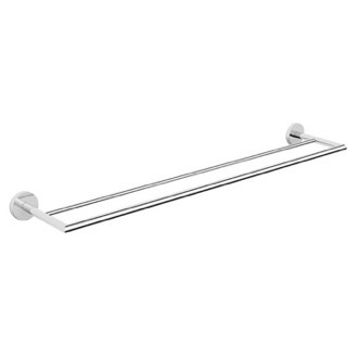 Towel Racks Thebathoutlet Towel Bar 25 Inch Polished Chrome Double Nameeks Nnbl0026