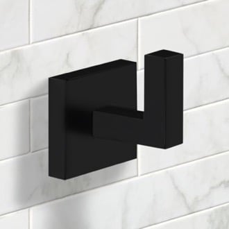 Modern Matt Black Bathroom Accessories, Square & Round Wastes & Bath  Accessories