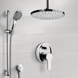 Ceiling Mounted Shower Faucets Thebathoutlet