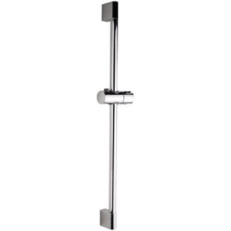 Round 27 Inch Sliding Rail Available in Chrome Finish Remer 315L