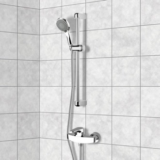 Chrome Slidebar Shower Set With Multi Function Hand Shower Remer SR002