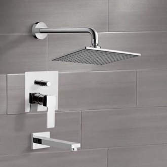 7.5 L x 10 W Remer Remer TSR9007 Galiano Pressure Balance Tub and Shower Faucet 7.5 L x 10 W Remer Remer TSR9007 Galiano Pressure Balance Tub and Shower Faucet