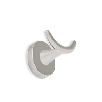 Brushed nickel sales bathroom hooks