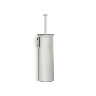 Brushed Nickel Wall Mounted Rounded Brass Toilet Brush Holder StilHaus ME039M-36