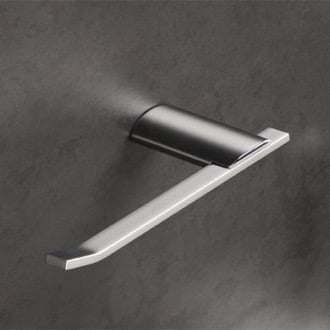 Chrome or Satin Nickel Toilet Roll Holder StilHaus AR11