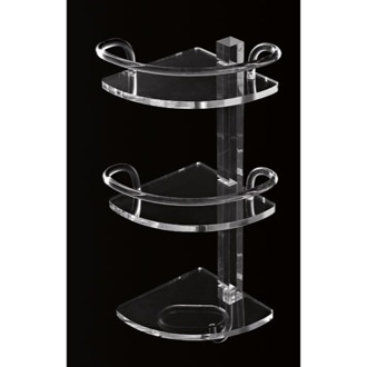 corner bathroom shelf free standing plexiglass triple corner bathroom shelf with rails and hook toscanaluce l004tr shelves thebathoutlet corner bathroom shelf free standing plexiglass triple corner bathroom shelf with rails and hook toscanaluce l004tr shelves thebathoutlet