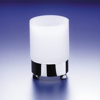 Round Frosted Crystal Glass Tumbler Windisch 94118M