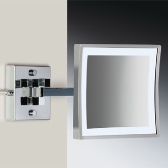 mounted makeup mirror